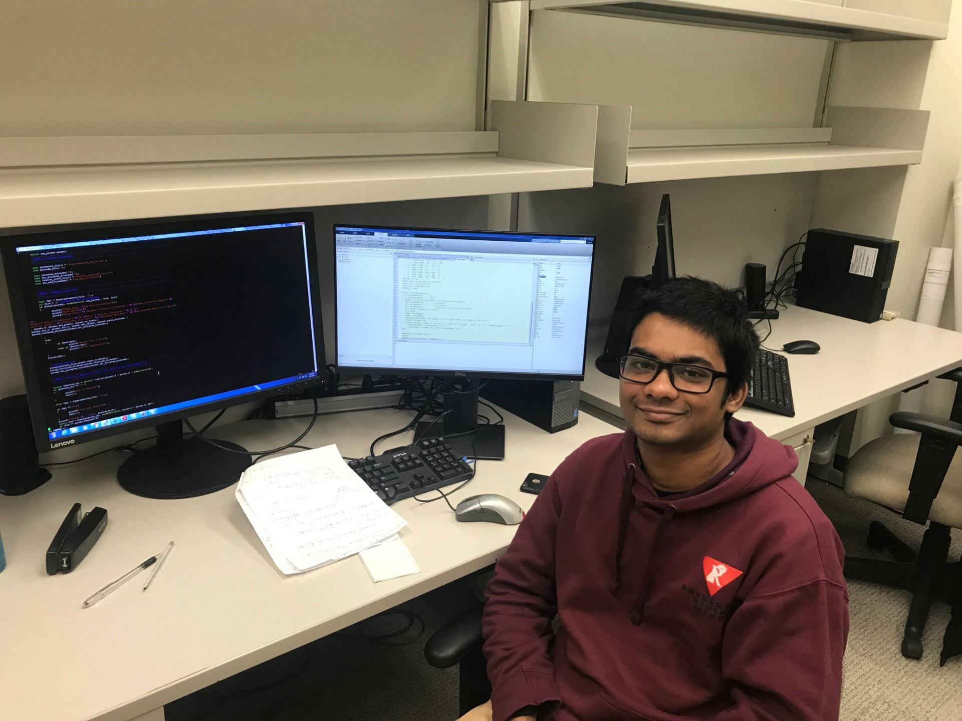 Asheq, PhD student, joins lab