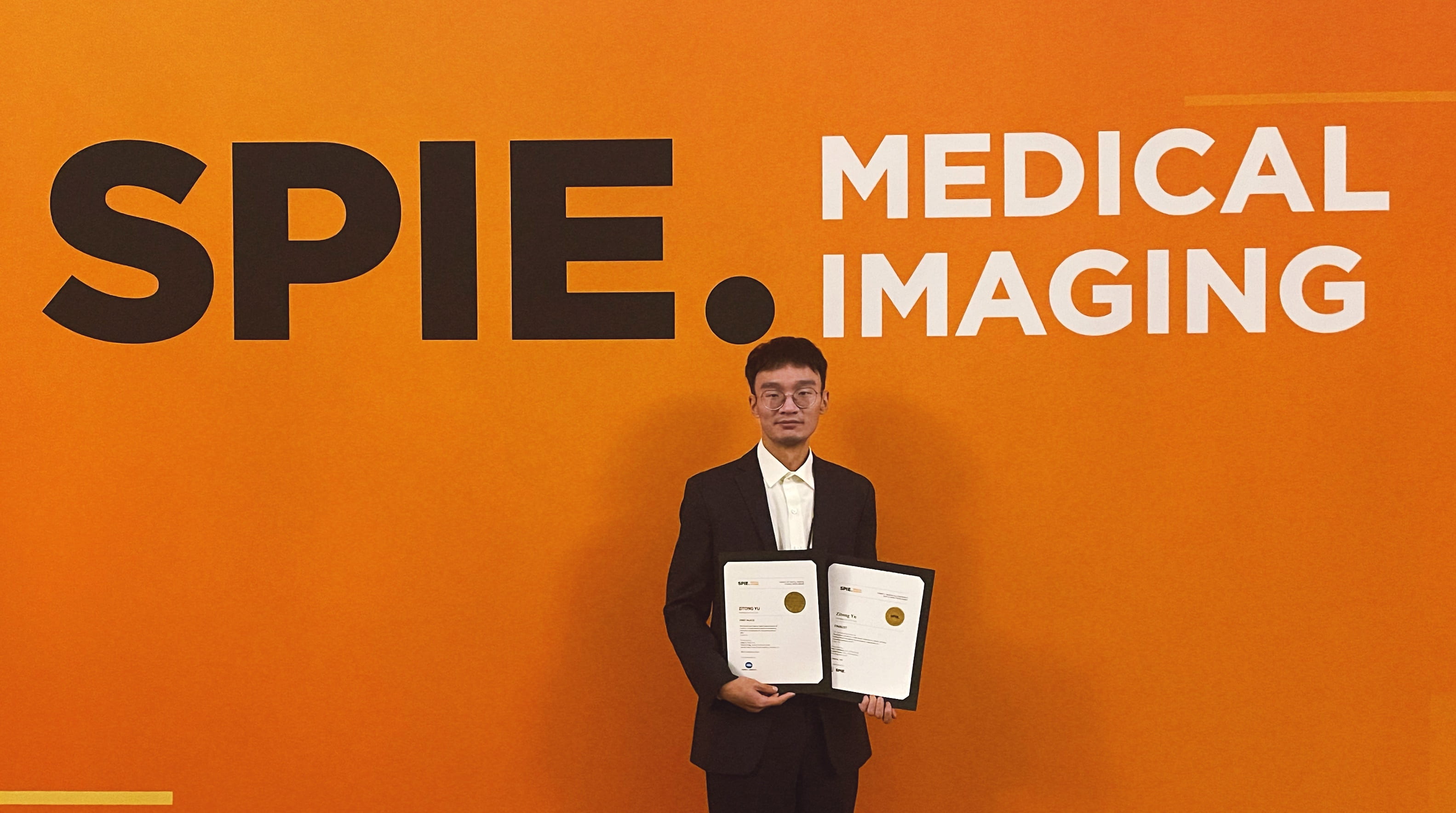 Zitong wins multiple recognitions at SPIE Medical Imaging